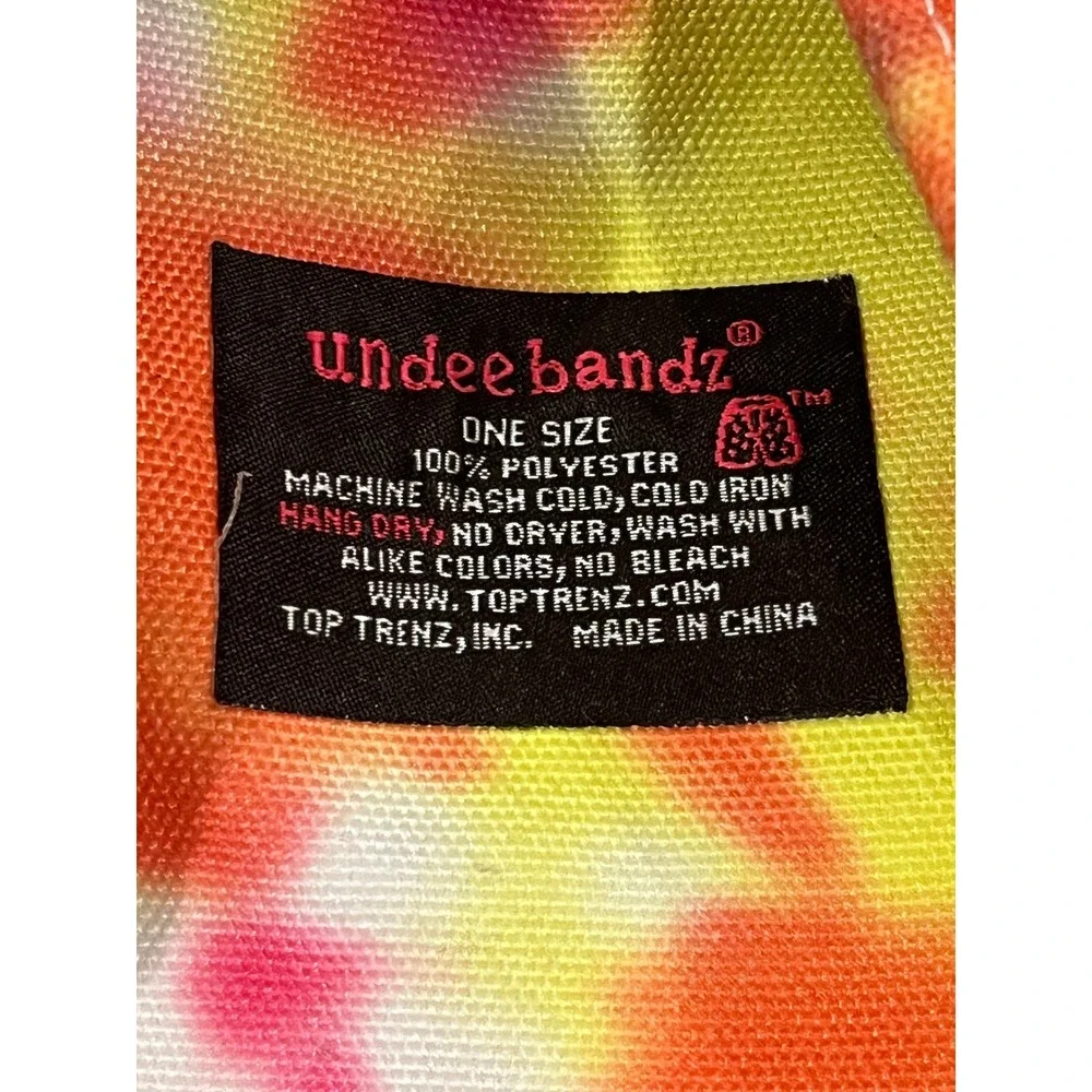 Undee Bandz‎ rare Tie Dye Backpack Owl Rhinestone School Travel backpack Bag